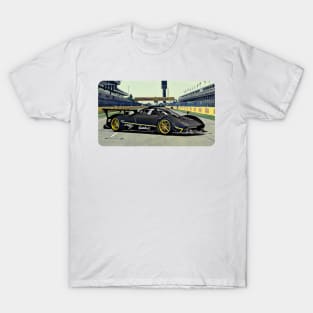 Pagani Zonda R Track Print T-Shirt